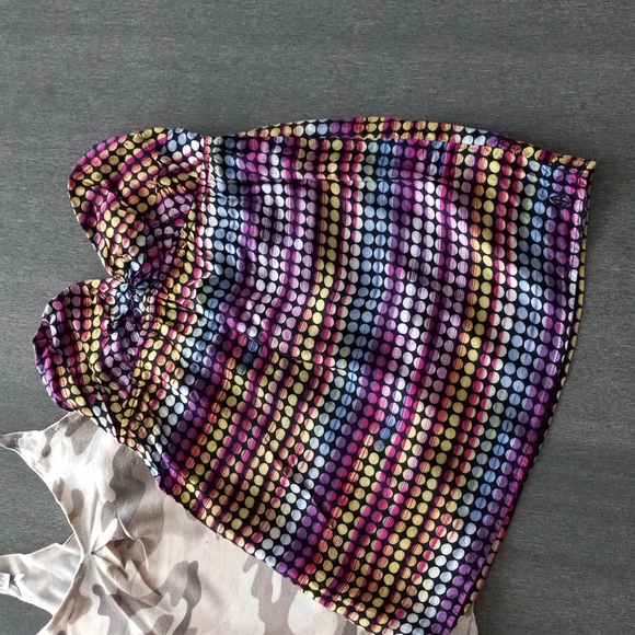 Xs Lot 2 volcom + dynamite pink camo camisole top - Picture 2 of 8